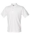 H100 Cotton Pique Polo Shirt White colour image